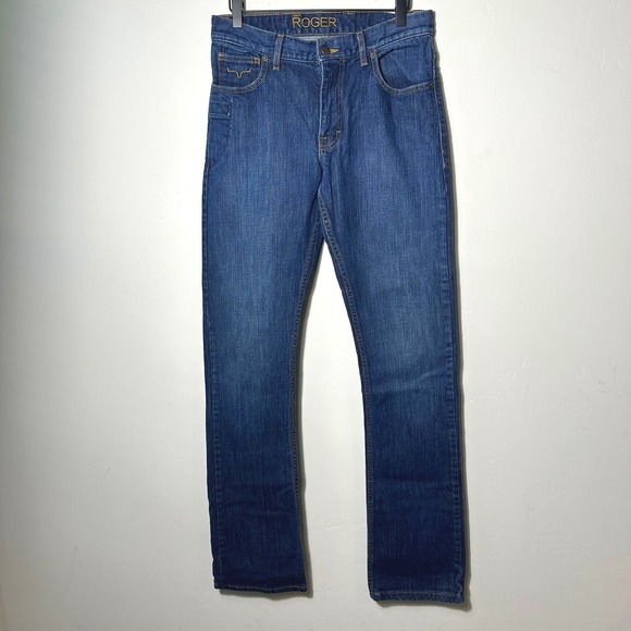 Kimes Ranch Men's Roger Jeans Dark Wash 31x36 Western Ranch Cowboy Workwear USA